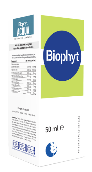 BIOPHYT ACQUA 50 ML SOLUZIONE IDROALCOLICA - pharmaonline24.it