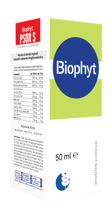 BIOPHYT PSOR S 50 ML SOLUZIONE IDROALCOLICA - pharmaonline24.it