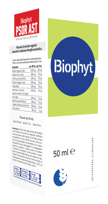 BIOPHYT PSOR AST 50 ML SOLUZIONE IDROALCOLICA - pharmaonline24.it