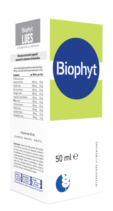 BIOPHYT LUES 50 ML SOLUZIONE IDROALCOLICA - pharmaonline24.it