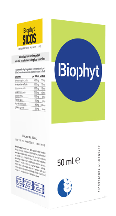 BIOPHYT SICOS 50 ML SOLUZIONE IDROALCOLICA - pharmaonline24.it