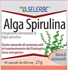 SPIRULINA ALGA ESTRATTO SECCO TITOLATO 50 CAPSULE - pharmaonline24.it