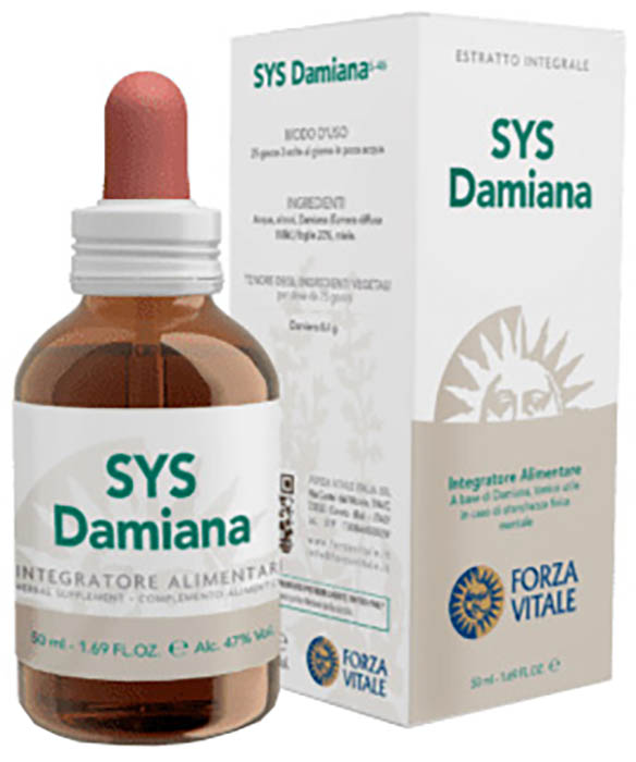 SYS DAMIANA GOCCE 50 ML - pharmaonline24.it