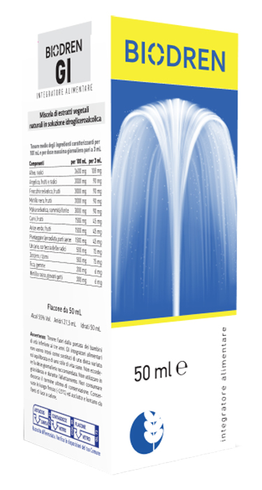 BIODREN GI SOLUZIONE IDROALCOLICA 50 ML - pharmaonline24.it
