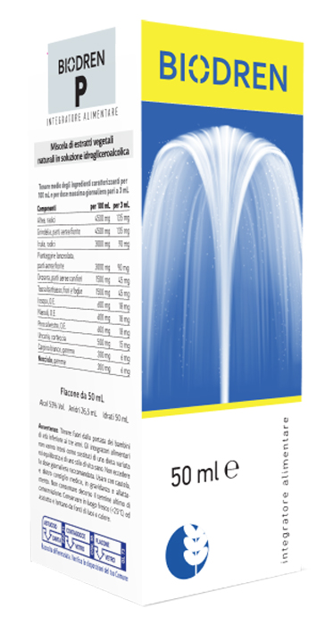 BIODREN P SOLUZIONE IDROALCOLICA 50 ML - pharmaonline24.it