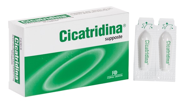 CICATRIDINA SUPPOSTE 10 PEZZI - pharmaonline24.it
