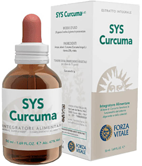 SYS CURCUMA GOCCE 50 ML - pharmaonline24.it