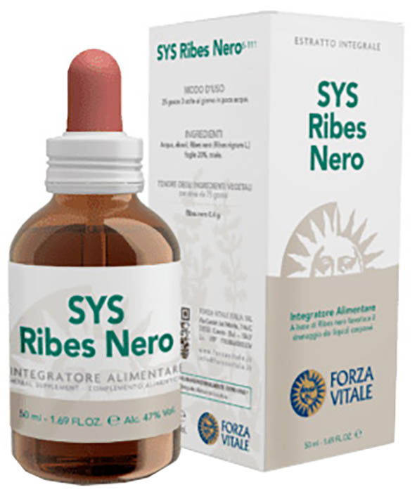 SYS RIBES NERO GOCCE 50 ML - pharmaonline24.it