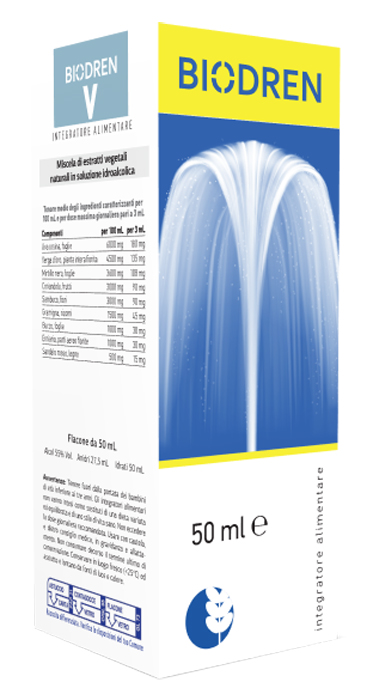 BIODREN V 50 ML SOLUZIONE IDROALCOLICA - pharmaonline24.it