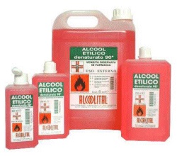 ALCOOL ETILICO DENATURATO 90% 250 ML - pharmaonline24.it
