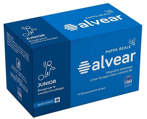ALVEAR JUNIOR PAPPA REALE 10 FLACONCINI - pharmaonline24.it