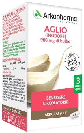 ARKO CAPSULE AGLIO 45 CAPSULE - pharmaonline24.it