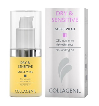 COLLAGENIL DRY & SENSITIVE GOCCE VITALI 30 ML - pharmaonline24.it