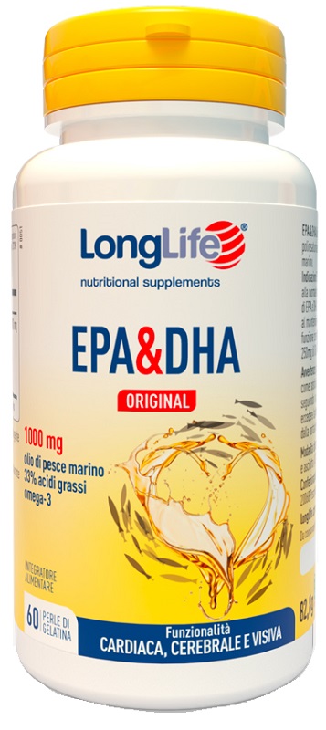 LONGLIFE EPA DHA 60 PERLE - pharmaonline24.it