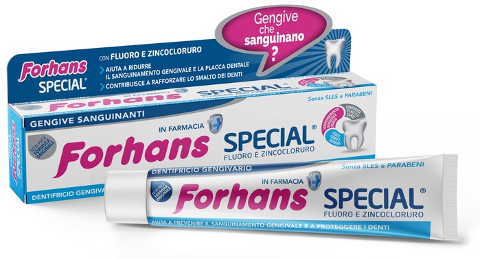 FORHANS DENTIFRICIO SPECIAL 75 ML - pharmaonline24.it