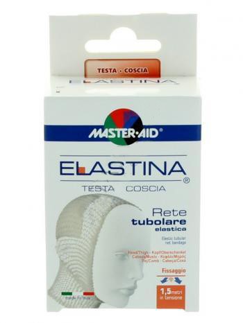RETE TUBOLARE ELASTICA IPOALLERGENICA MASTER-AID ELASTINA TESTA/COSCIA 1,5 MT IN TENSIONE CALIBRO 6 CM - pharmaonline24.it