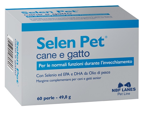 SELEN PET CANI GATTI BLISTER 60 PERLE - pharmaonline24.it