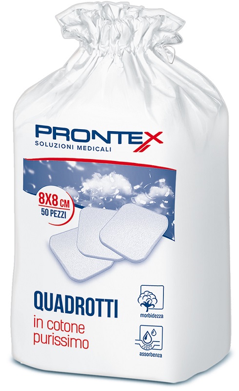 COTONE IDROFILO PRONTEX QUADROTTI - pharmaonline24.it