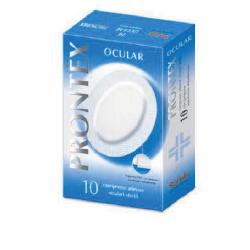 COMPRESSA PRONTEX OCULAR COMPRESSA ADESIVA OCULARE 10 PEZZI - pharmaonline24.it