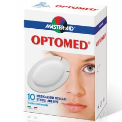 GARZA OCULARE MEDICATA MASTER-AID OPTOMED SUPER 10 PEZZI - pharmaonline24.it
