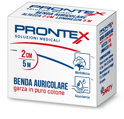 PRONTEX BENDA AURICOLARE 2 CM - pharmaonline24.it