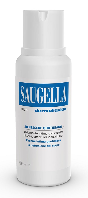 SAUGELLA DERMOLIQUIDO PH 3,5 DETERGENTE INTIMO BENESSERE QUOTIDIANO 750 ML - pharmaonline24.it