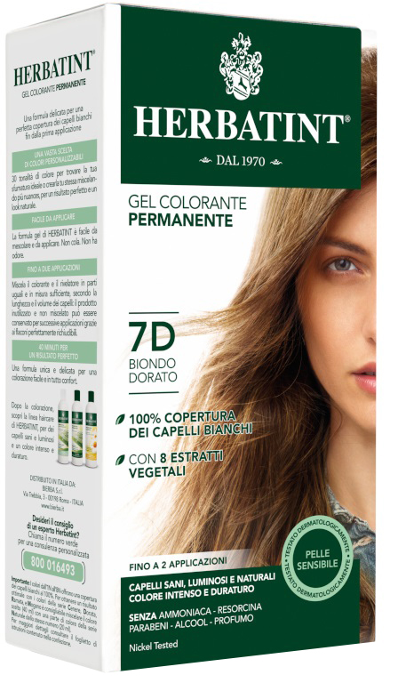 HERBATINT 7D BIONDO DORATO 150 ML - pharmaonline24.it