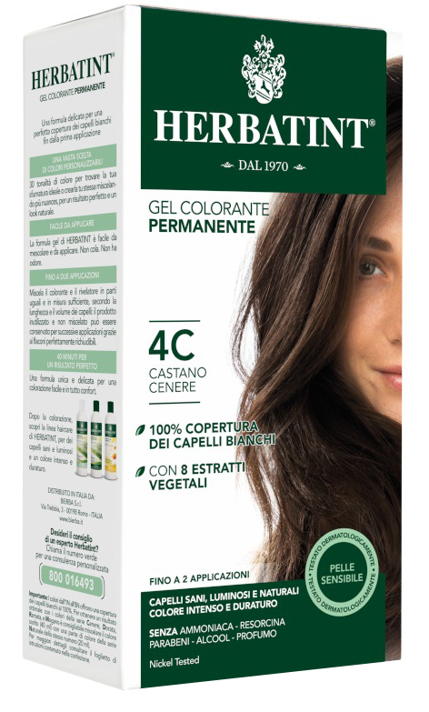 HERBATINT 4C CASTANO CENERE 150 ML - pharmaonline24.it
