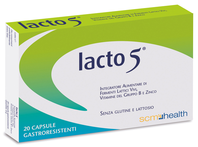 LACTO 5 20 CAPSULE - pharmaonline24.it