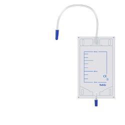 SACCA DI DRENAGGIO DA GAMBA PER INCONTINENZA TUBO 35 CM 10 PEZZI - pharmaonline24.it