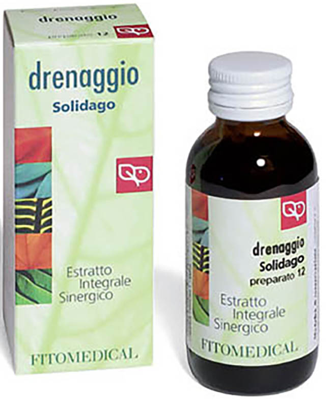 SOLIDAGO DRENAGGIO ESTRATTO INTEGRALE SINERGICO 60 ML PREPARATO 12 - pharmaonline24.it