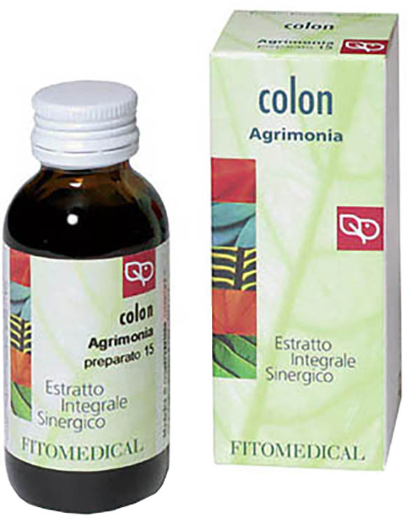 AGRIMONIA COLON ESTRATTO INTEGRALE SINERGICO 60 ML PREPARATO 15 - pharmaonline24.it