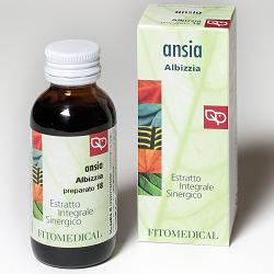 ALBIZZIA ANSIA ESTRATTO INTEGRALE SINERGICO 60 ML PREPARATO 18 - pharmaonline24.it