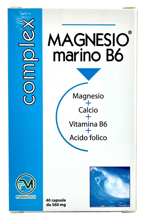 MAGNESIO MARINO B6 40 CAPSULE - pharmaonline24.it