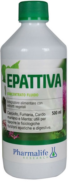 EPATTIVA CONCENTRATO FLUIDO 500 ML - pharmaonline24.it