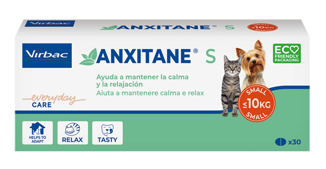 ANXITANE S SUPPLEMENTO NUTRIZIONALE SCATOLA 30 COMPRESSE APPETIBILI - pharmaonline24.it