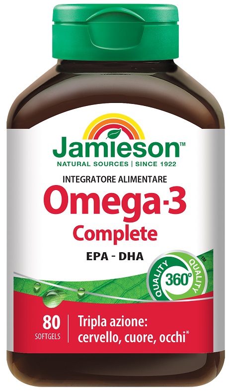 JAMIESON OMEGA 3 COMPLETE 80 PERLE - pharmaonline24.it
