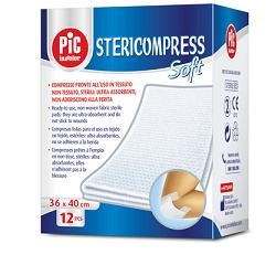 GARZA COMPRESSA IN TESSUTO NON TESSUTO 10X10CM 25 PEZZI X 4 BUSTE - pharmaonline24.it
