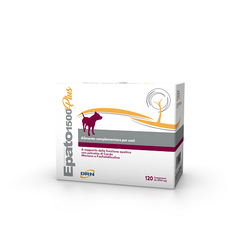EPATO 1500 PLUS 120 COMPRESSE CANE - pharmaonline24.it