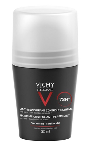 VICHY HOMME DEO ROLL-ON ANTI-TRASPIRANTE 50 ML - pharmaonline24.it