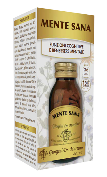 MENTE SANA 180 PASTIGLIE - pharmaonline24.it