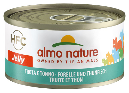 ALMO NATURE CAT TROTA TONNO 70 G - pharmaonline24.it