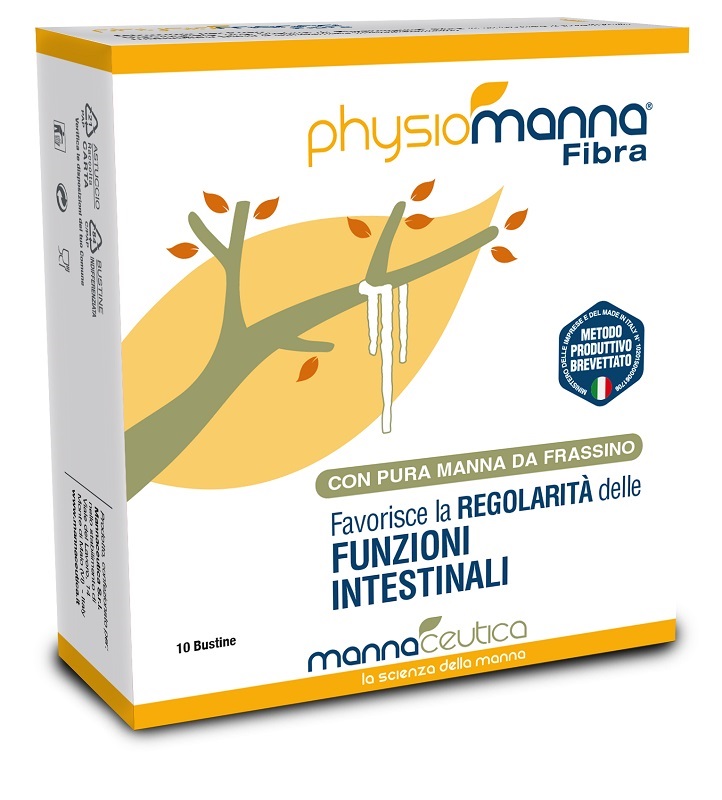 PHYSIOMANNA FIBRA 10 BUSTINE - pharmaonline24.it