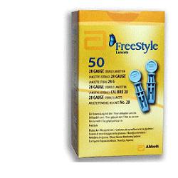 LANCETTE PUNGIDITO FREESTYLE GAUGE 28 50 PEZZI - pharmaonline24.it