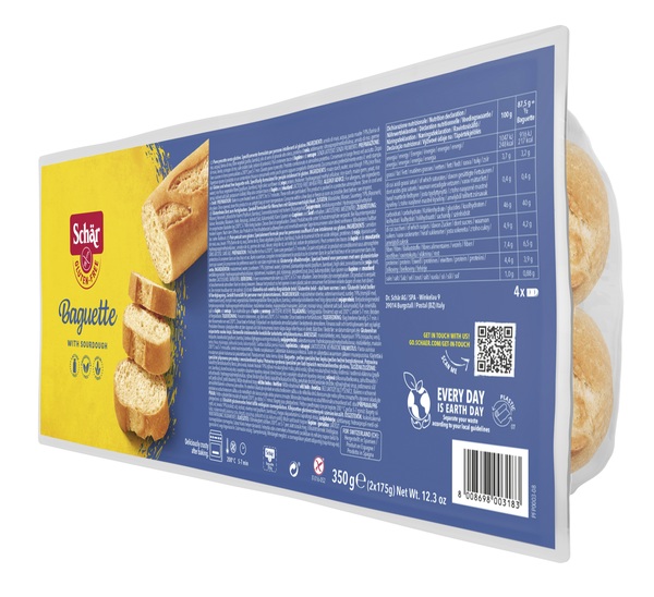SCHAR BAGUETTE SENZA LATTOSIO 2 X 175 G - pharmaonline24.it