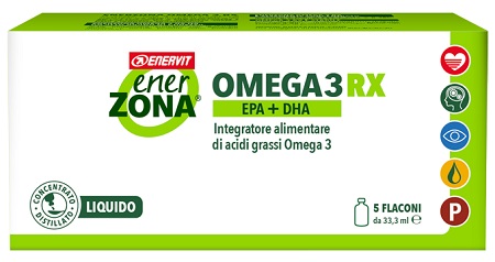 ENERZONA OMEGA 3 RX 5 FLACONI - pharmaonline24.it