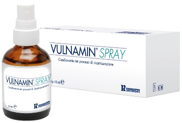 VULNAMIN SPRAY 30ML FLACONE IN VETRO CON EROGATORE A TASTO - pharmaonline24.it