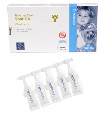 PROTECTION SPOTON CANE 0-10 KG 5 X 3 ML - pharmaonline24.it