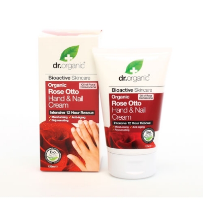 DR ORGANIC ROSE OTTO ROSA HAND NAIL CREAM CREMA MANI 125 ML - pharmaonline24.it