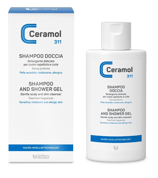 CERAMOL SHAMPOO DOCCIA 200 ML - pharmaonline24.it